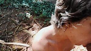 Hot Stepdaughter Teases Daddy In Woods Until He Takes Her Tight Virgin Ass Full Video