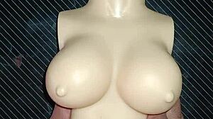 a dolly winces but loves my cock stretching her tiny shaved vagina so deep missionary style