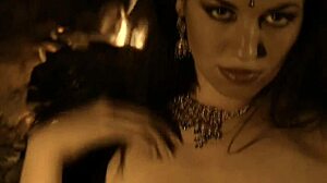 indian brunette strips teasing dances fully nude glamour