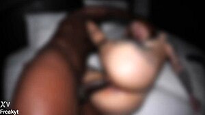 ginger goth slut takes bbc deep in her fat oiled holes now!!