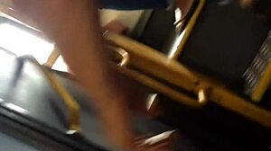 Candid Big Ass Amateur Caught on Bus