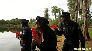 Maxine X rides Don Prince Roc Bundy Richard Mann Pussy Bandit Fred Nutz Ludus Adonis creampies