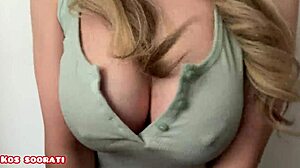 Big Tits Stepmom Delivers Hot Outdoor Titty Fuck Cumshot