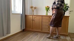 no sex but cum all over your mother-in-law's fat juicy ass