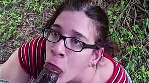 yo nasty slut loves sucking that huge bbc outside right?