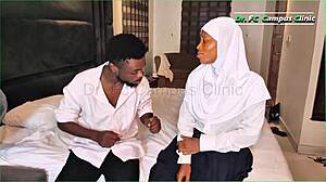 Teacher's monster cock secretly pounds young blonde student's wet pussy hard