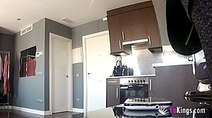 the cuban babysitter assistant lisa black with big tits and ass bends over for boss jordi at fakings offering deepthroat blowjob doggystyle cumshot interracial service