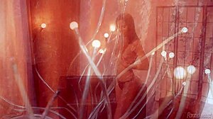 Susana slowly strips teasing her curves before mounting that hidden thrill