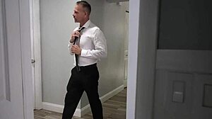 Stepdad pounds stepdaughter's tight pussy rough! You like daddy's cock?