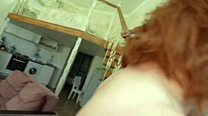 Chubby redhead milf hides her wild curvy desires