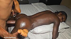 whoa! that fat black cock fills her tight pussy completely!