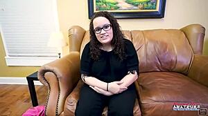 Naughty Busty Ebony Harper B Bent Over for Interracial Doggystyle Pounding on XXXmas