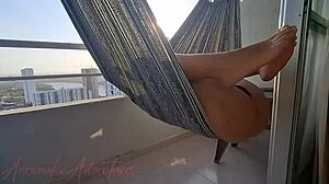 365 days anal day 217 hammock milf takes monster bbc rough assfucking nonstop