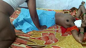 i love my indian village wife's tight shaved pussy footjob lick and creampie fuck