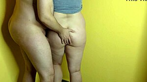 bbw milf wife teases lover from ass fuck to fertile pussy creampie