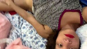 mature latina anna maria delivers intense homemade pov action