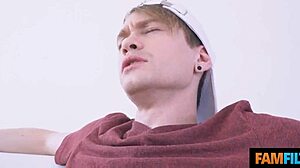 taboo family shares massive cock between milf mom and young lovers