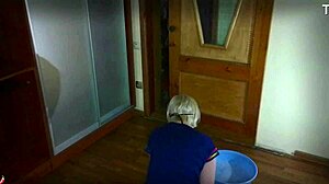 What if your short-haired milf maid with stockings craves submissive couple play?