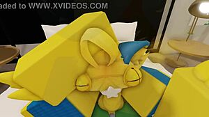 Furry Couple's Wild Anal Fuck in Robloxian House Frenzy