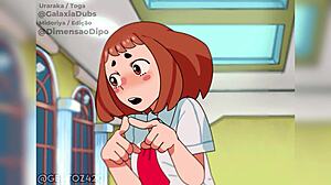 i couldn't believe uraraka's confession led to wild hentai sex dub