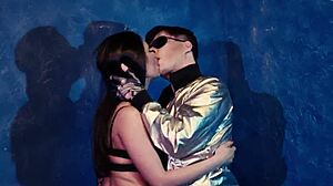 uhh alex angel and caroline get so horny kissing in bed lesbian group play