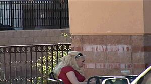 kagney linn karter rides big cock till cum covers her huge tits