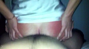 my hot brazilian gaucha girlfriend sits on hard cock so deep