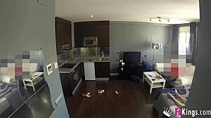 the cuban babysitter assistant lisa black with big tits and ass bends over for boss jordi at fakings offering deepthroat blowjob doggystyle cumshot interracial service