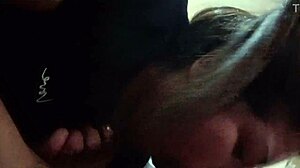 damn this chubby latina deepthroats monster cock all sloppy and skilled