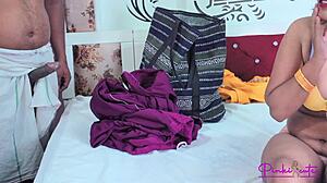 indian sasur spots modern bahu ravinadesi naked then she grabs his old lund