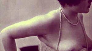 Peeking at Vintage Granny's Bush in Retro Fuck Flick