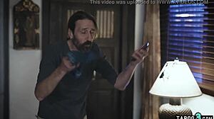 Stepdad Fucks Redhead Teen Vanna Bardot's Trimmed Pussy Hard After Argument