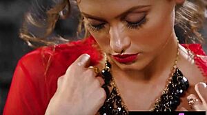 Hot Milf Model Deanna Greene Strips Lingerie Off Big Tits and Beautiful Bubble Butt