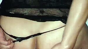 reymisterio422 hunts outdoor veggies as crossdressing trans in retro public anal adventure