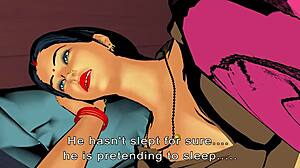 hey her pussy was so thirsty she fucked her nephew hard