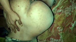 Secret Bedroom Tryst with Girlfriend in Bra and Heels