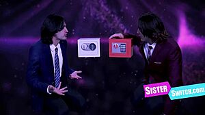 step siblings swap partners in wild taboo group fuck