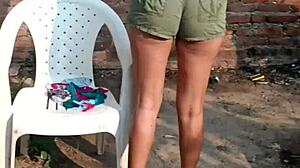 stepsis in sexy shorts begs eat my cock before roberto arrives quickie?