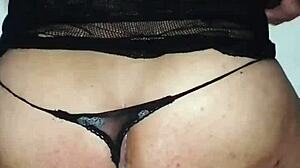 reymisterio422 hunts outdoor veggies as crossdressing trans in retro public anal adventure