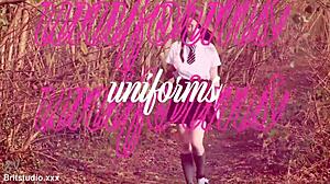 stepmum guides college student's hand to her wet pussy for first masturbation lesson