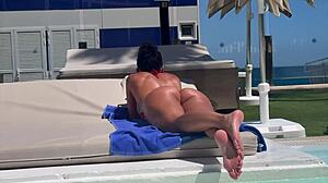 Spying Resort Tourist's Best Ass I Fuck Her Room!