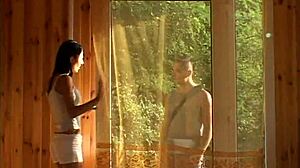 whoa, american girlfriend's hairy pussy gets fucked on park bench 😍🍑💦