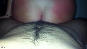 my hot brazilian gaucha girlfriend sits on hard cock so deep