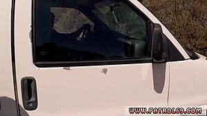 oh yeah, give that sensual latina cop a deep blowjob then rip her uniform for acrobatic fuck?