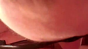 Cock loving young wife bitch slurps sloppy deepthroat on homemade glasses slut session