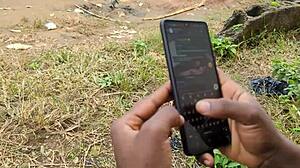 horny british couple swaps nudes on chat then balcony ass worship and hard fucking