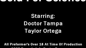 Dr Tampa Taylor Ortega Bent Over in Latex Heels for Dildo Toy Humiliation