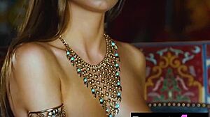 Hot Milf Model Deanna Greene Strips Lingerie Off Big Tits and Beautiful Bubble Butt