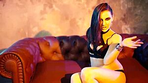 uhh alex angel and caroline get so horny kissing in bed lesbian group play