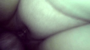 Argentinian wife enjoys anal toy play and cum